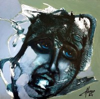 Abrar Ahmed, 12 x 12 Inch, Oil on Paper, Figurative Painting, AC-AA-545